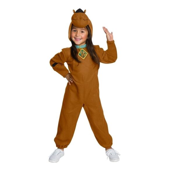 Nwt Scooby-Doo Toddler Costume For Boys or girls With Holographic Dog Tag - Picture 6 of 9